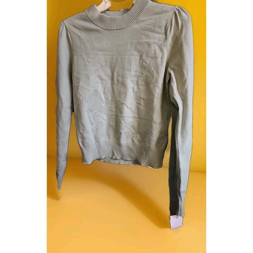 And‎ Now This Women's Long-Sleeve Cropped Sweater Boho Medium Cr6 Excellent